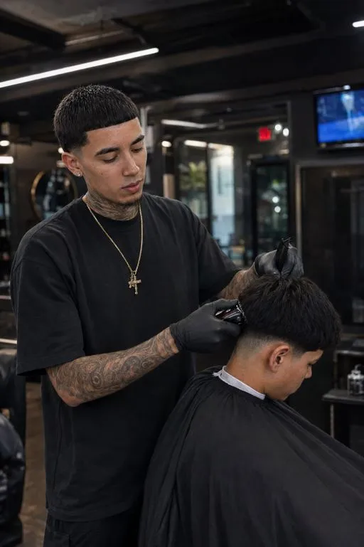 Joshua F., barber at Mad Barbers Avalon Park